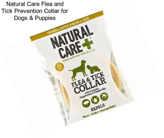 Natural Care Flea and Tick Prevention Collar for Dogs & Puppies