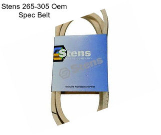 Stens 265-305 Oem Spec Belt