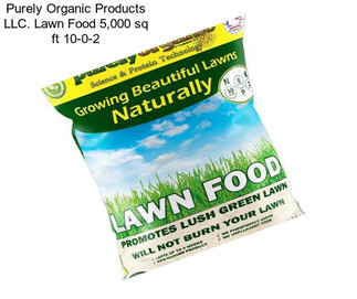 Purely Organic Products LLC. Lawn Food 5,000 sq ft 10-0-2