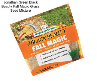 Jonathan Green Black Beauty Fall Magic Grass Seed Mixture