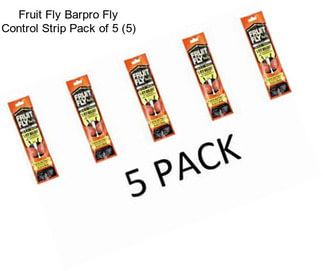 Fruit Fly Barpro Fly Control Strip Pack of 5 (5)