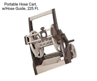 Portable Hose Cart, w/Hose Guide, 225 Ft.