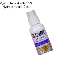 Zymox Topical with 0.5% Hydrocortisone, 2 oz