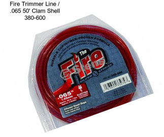 Fire Trimmer Line / .065 50\' Clam Shell 380-600
