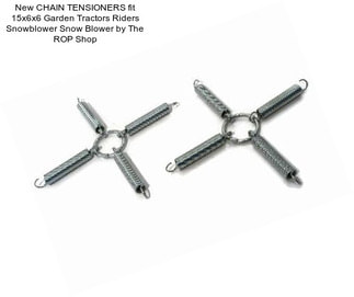 New CHAIN TENSIONERS fit 15x6x6 Garden Tractors Riders Snowblower Snow Blower by The ROP Shop