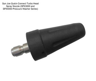 Sun Joe Quick-Connect Turbo Head Spray Nozzle (SPX3000 and SPX4000 Pressure Washer Series)