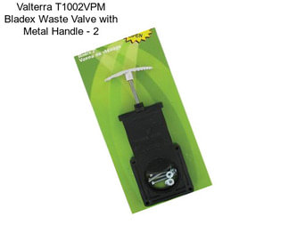 Valterra T1002VPM Bladex Waste Valve with Metal Handle - 2\