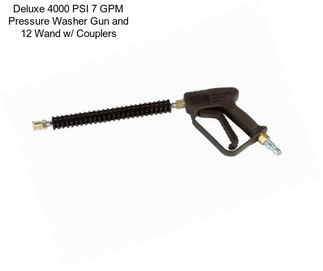 Deluxe 4000 PSI 7 GPM Pressure Washer Gun and 12\