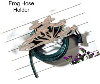 Frog Hose Holder