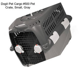 Dogit Pet Cargo #500 Pet Crate, Small, Gray