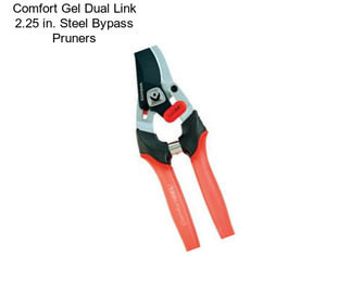Comfort Gel Dual Link 2.25 in. Steel Bypass Pruners