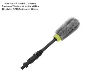 Sun Joe SPX-WB1 Universal Pressure Washer Wheel and Rim Brush for SPX Series and Others