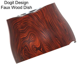 Dogit Design Faux Wood Dish