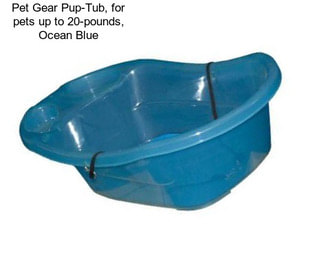 Pet Gear Pup-Tub, for pets up to 20-pounds, Ocean Blue