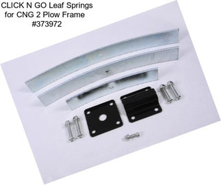 CLICK N GO Leaf Springs for CNG 2 Plow Frame   #373972