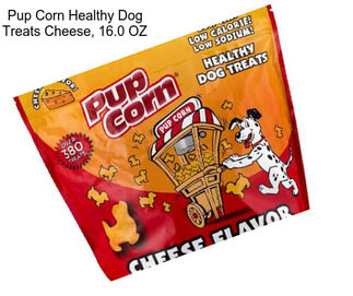 Pup Corn Healthy Dog Treats Cheese, 16.0 OZ