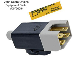John Deere Original Equipment Switch #GY20094