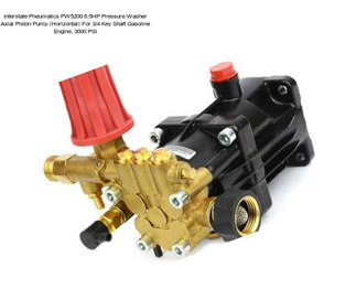 Interstate Pneumatics PW5200 6.5HP Pressure Washer Axial Piston Pump (Horizontal) For 3/4\