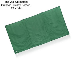 The WallUp Instant Outdoor Privacy Screen, 72\