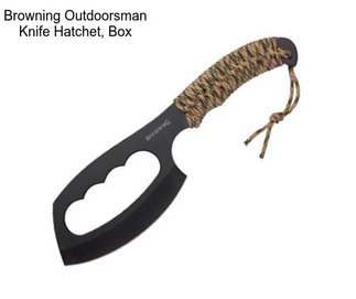 Browning Outdoorsman Knife Hatchet, Box