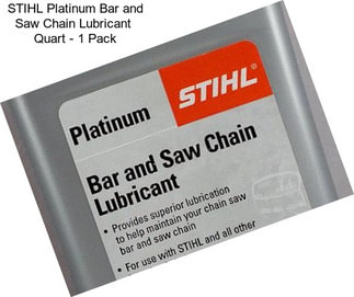 STIHL Platinum Bar and Saw Chain Lubricant  Quart - 1 Pack