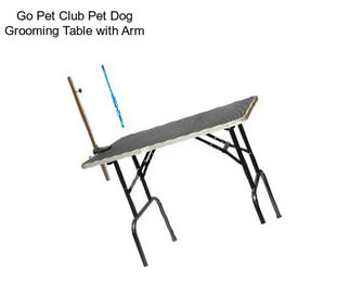 Go Pet Club Pet Dog Grooming Table with Arm
