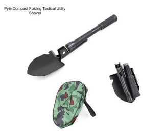 Pyle Compact Folding Tactical Utility Shovel