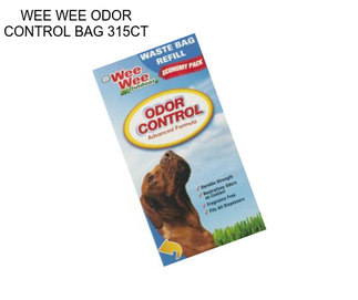 WEE WEE ODOR CONTROL BAG 315CT