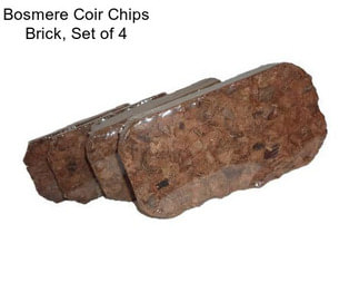 Bosmere Coir Chips Brick, Set of 4