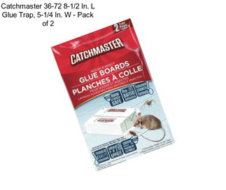 Catchmaster 36-72 8-1/2 In. L Glue Trap, 5-1/4 In. W - Pack of 2