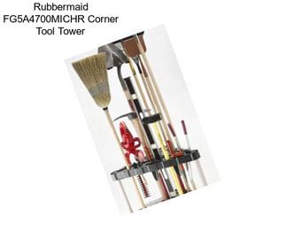 Rubbermaid FG5A4700MICHR Corner Tool Tower