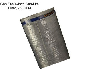 Can Fan 4-Inch Can-Lite Filter, 250CFM