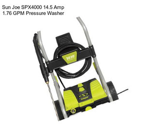 Sun Joe SPX4000 14.5 Amp 1.76 GPM Pressure Washer