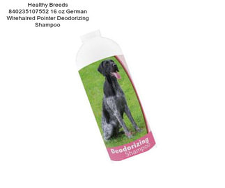 Healthy Breeds 840235107552 16 oz German Wirehaired Pointer Deodorizing Shampoo