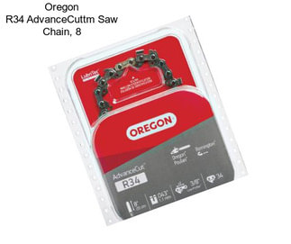 Oregon R34 AdvanceCuttm Saw Chain, 8\