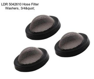 LDR 5042610 Hose Filter Washers, 3/4"