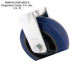 RWM 65-DUR-0620-S Kingpinless Caster, 6 in. dia., 2 in. W
