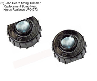 (2) John Deere String Trimmer Replacement Bump Head Knobs Replaces UP04273