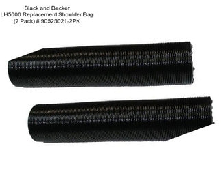 Black and Decker LH5000 Replacement Shoulder Bag (2 Pack) # 90525021-2PK