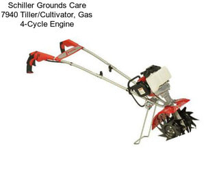 Schiller Grounds Care 7940 Tiller/Cultivator, Gas 4-Cycle Engine