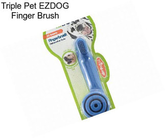 Triple Pet EZDOG Finger Brush