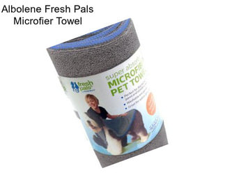 Albolene Fresh Pals Microfier Towel