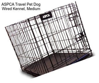 ASPCA Travel Pet Dog Wired Kennel, Medium