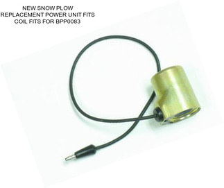 NEW SNOW PLOW REPLACEMENT POWER UNIT FITS COIL FITS FOR BPP0083