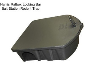 Harris Ratbox Locking Bar Bait Station Rodent Trap