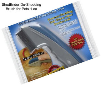 ShedEnder De-Shedding Brush for Pets 1 ea