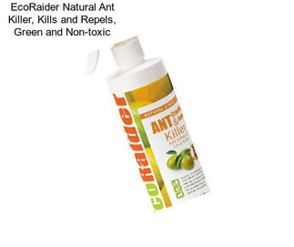 EcoRaider Natural Ant Killer, Kills and Repels, Green and Non-toxic