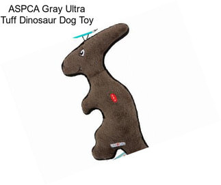 ASPCA Gray Ultra Tuff Dinosaur Dog Toy