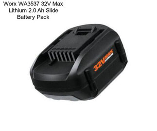 Worx WA3537 32V Max Lithium 2.0 Ah Slide Battery Pack