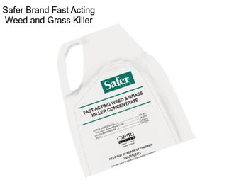 Safer Brand Fast Acting Weed and Grass Killer